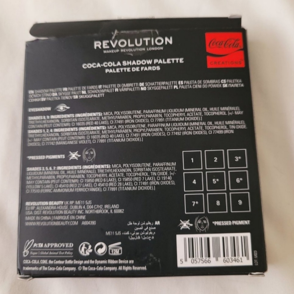 Buy 2 get one free (see details). Revolution Coca Cola Eye Shadow (closet) - Picture 4 of 4